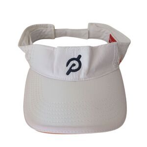 peleton visor hat white one size fits most